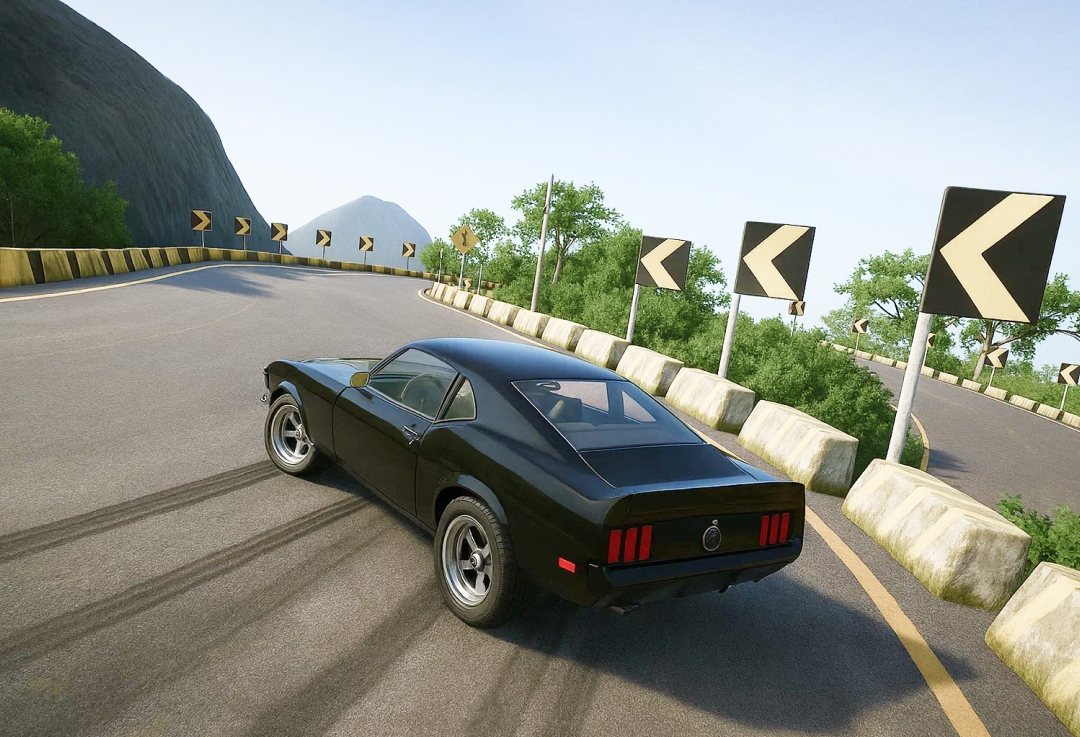 Burnout Drift Hilltop