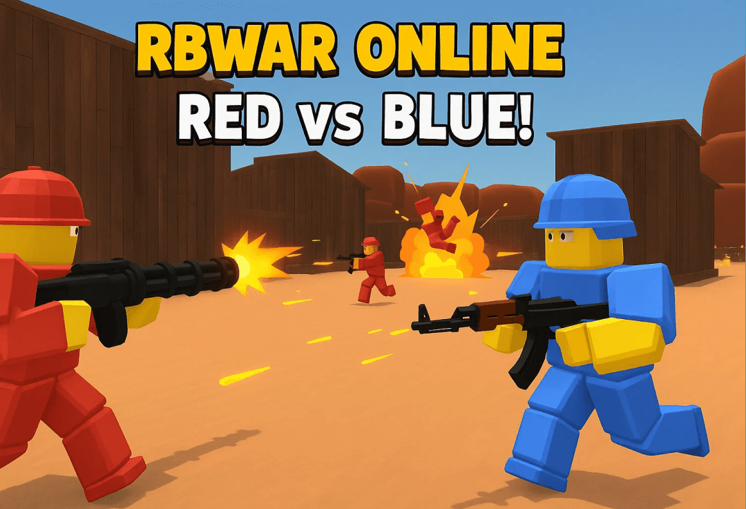 RBWAR Online: Red vs Blue!