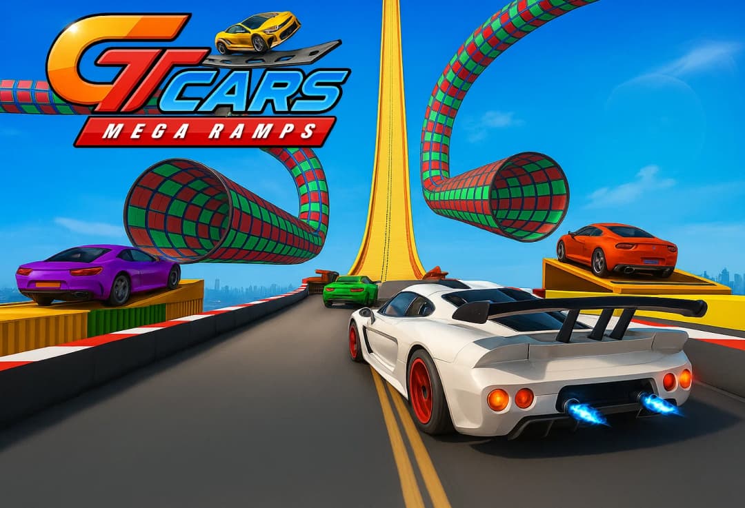 GT Cars Mega Ramps