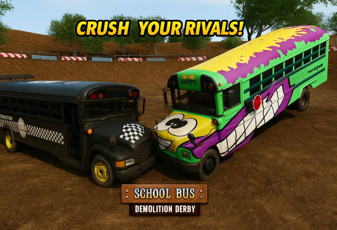 School Bus Demolition Derby