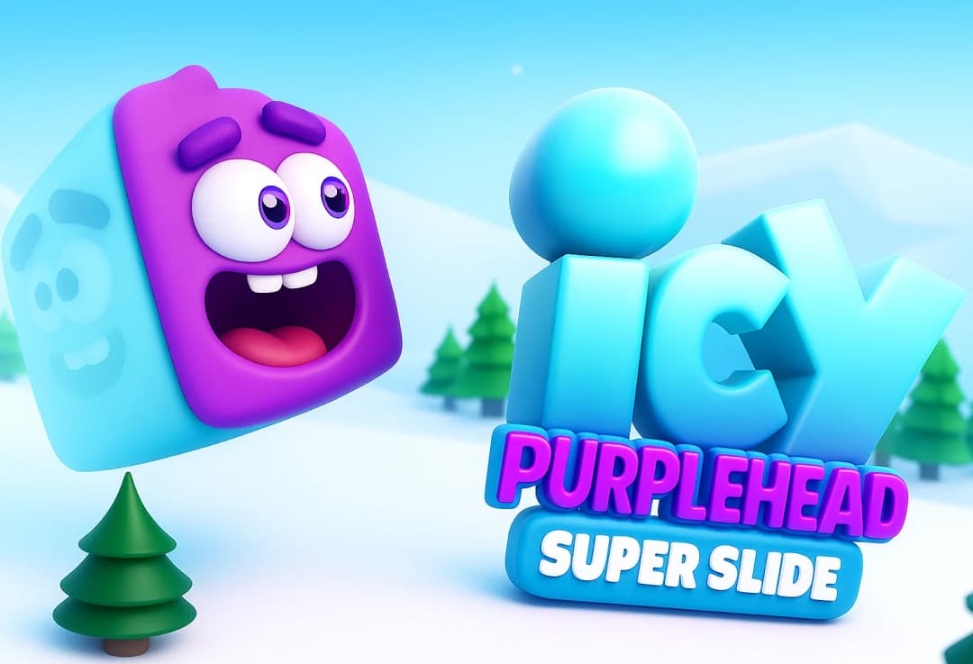 Icy Purple Head Super Slide