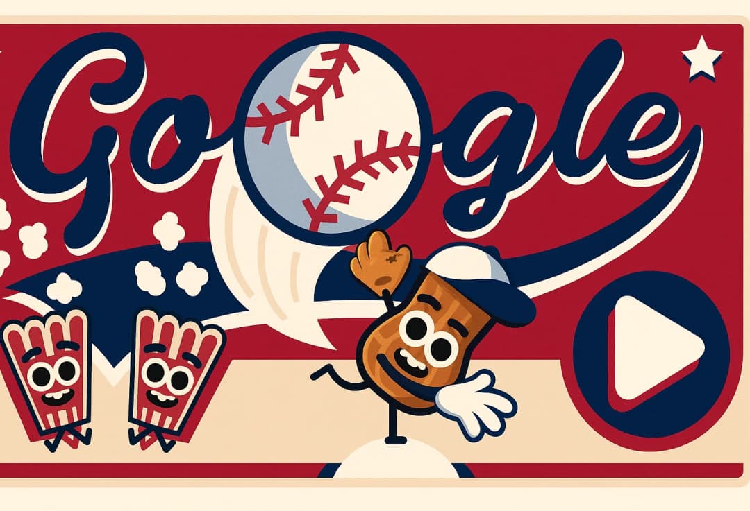 Google Doodle Baseball