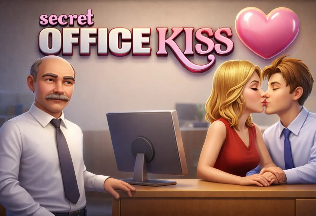 Secret Office Kissing