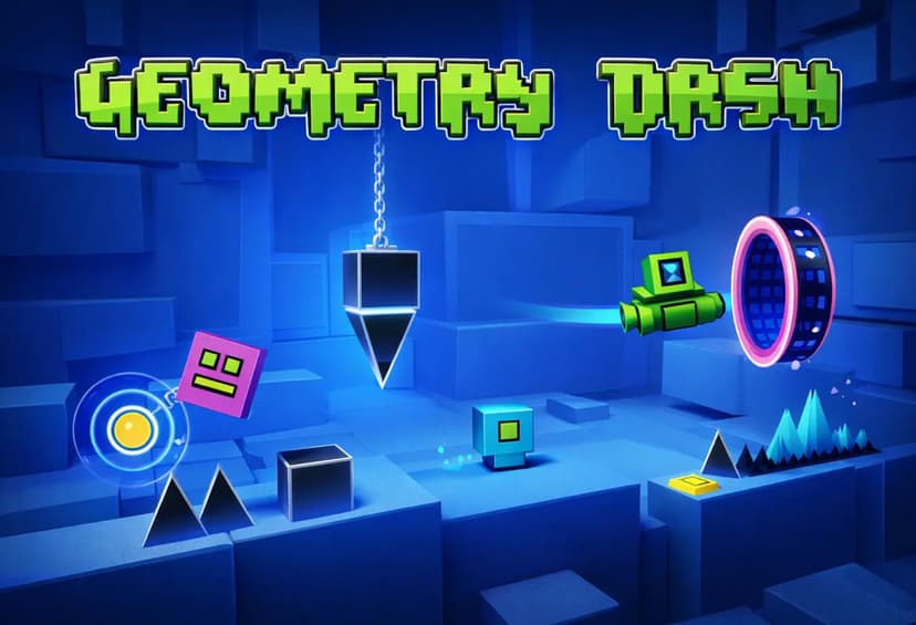 Geo Dash Unblocked | Fast Beats, Faster Reflexes on Yupgames