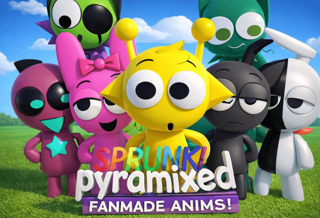 Sprunki Pyramixed Finished Animations | YupGames