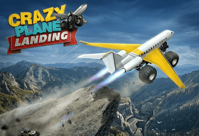 Crazy Plane Landing