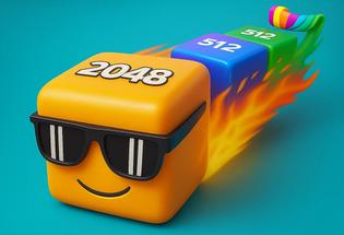 image game Cubes 2048 IO