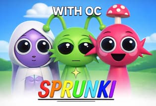 game Sprunki with OC