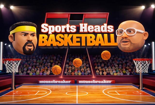 Sports Heads Basketball