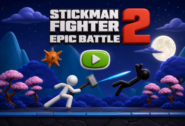 Stickman Fighter Epic Battle 2