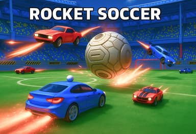 Snott Rockets Soccer Rocket Soccer Derby Unblocked | YupGames