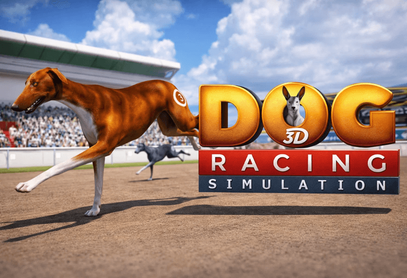 Animal Racing Simulator Real Dog Racing Simulator 3D | Exciting Races on YupGames