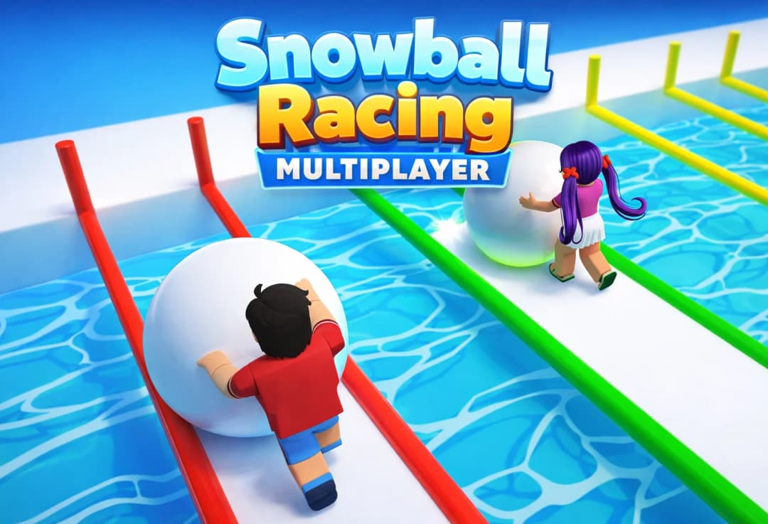 Snowball Racing 4 Fun Snowball Racing Multiplayer Game | YupGames